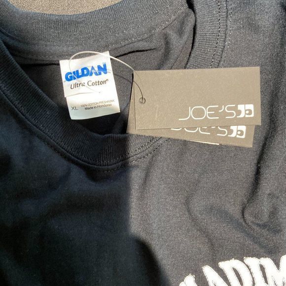 NWT JOE'S JEANS Black Crewneck Graphic Tee - Picture 7 of 8